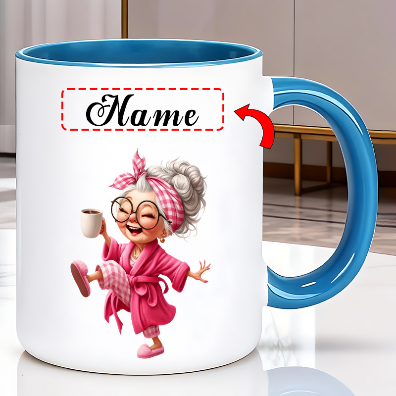 Custom Coffee Mug With Personalised Name Print
